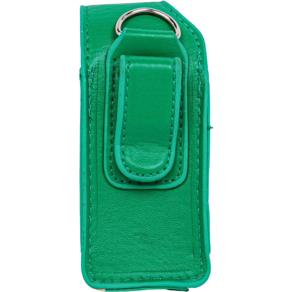 Green Leatherette Holster for RUNT Stun Gun view 2